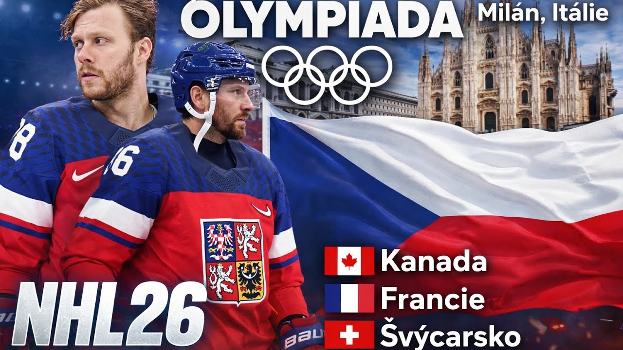Olympijský zápas v Miláně  (NHL) Česko 🇨🇿 vs 🇨🇦 Kanada 