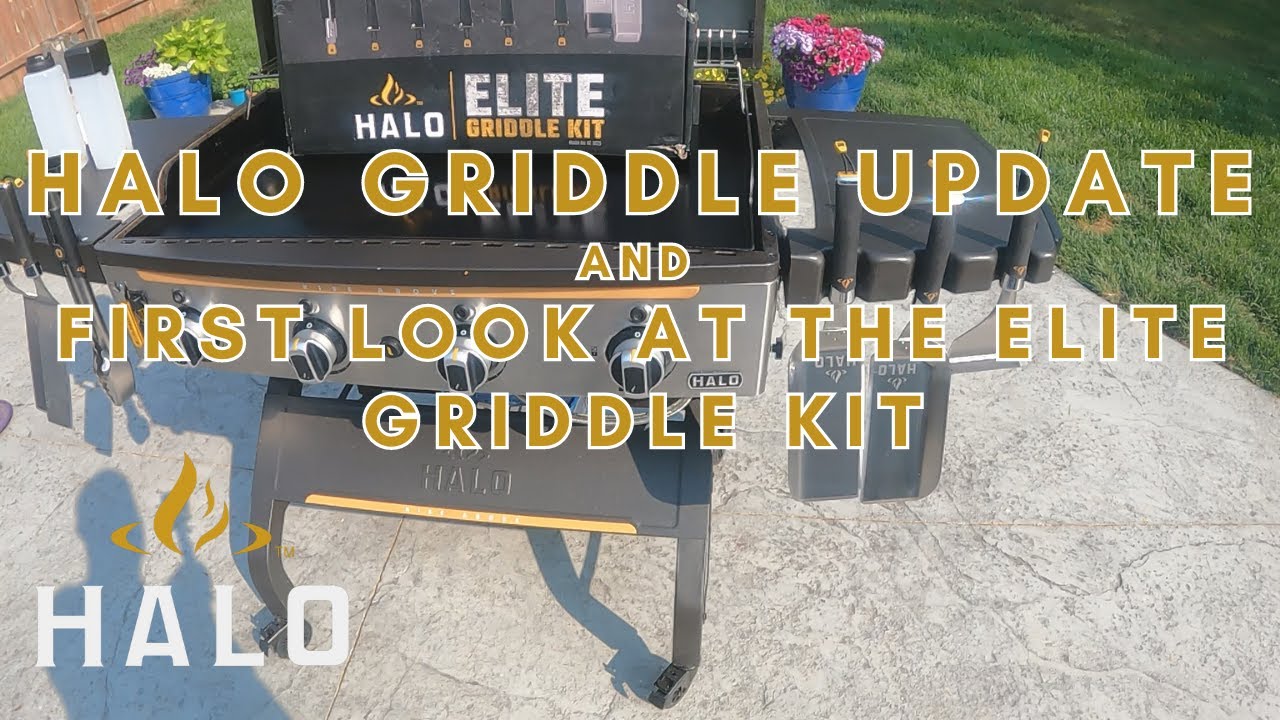 HALO GRIDDLE UPDATE AND ELITE GRIDDLE KIT FIRST LOOK || HALO ELITE 4B GRIDDLE