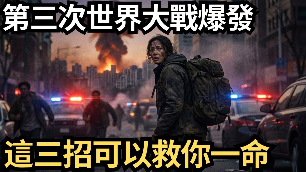 第三次世界大戰爆發的首72小時該做什麼？最實用的避難與應急清單！一定要收藏！意識覺醒
