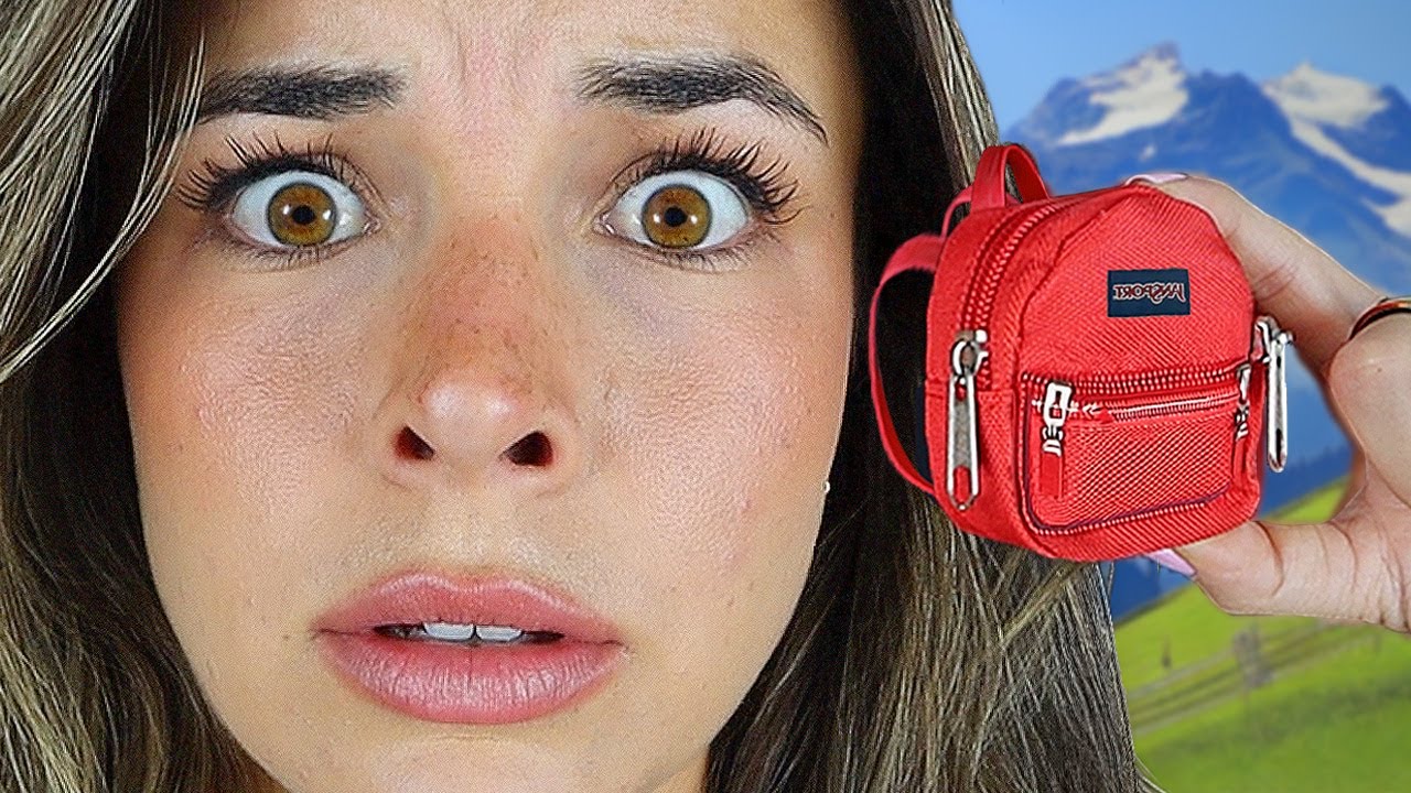 Surviving Using World's Smallest Backpack in EUROPE