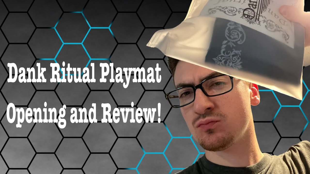 DANK RITUAL PLAYMAT OPENING AND REVIEW!