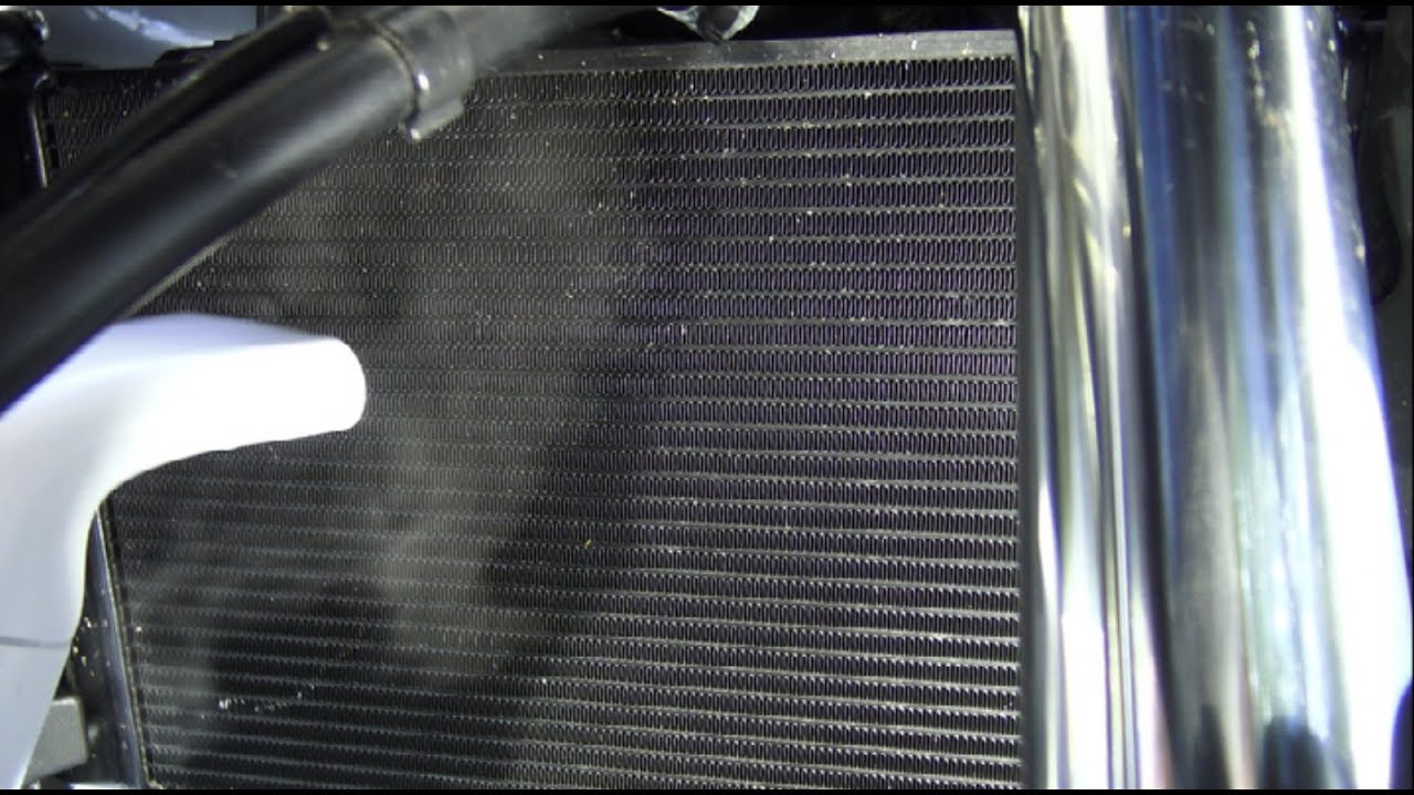 How to Inspect, Clean, Steam & Repair Motorcycle Radiators