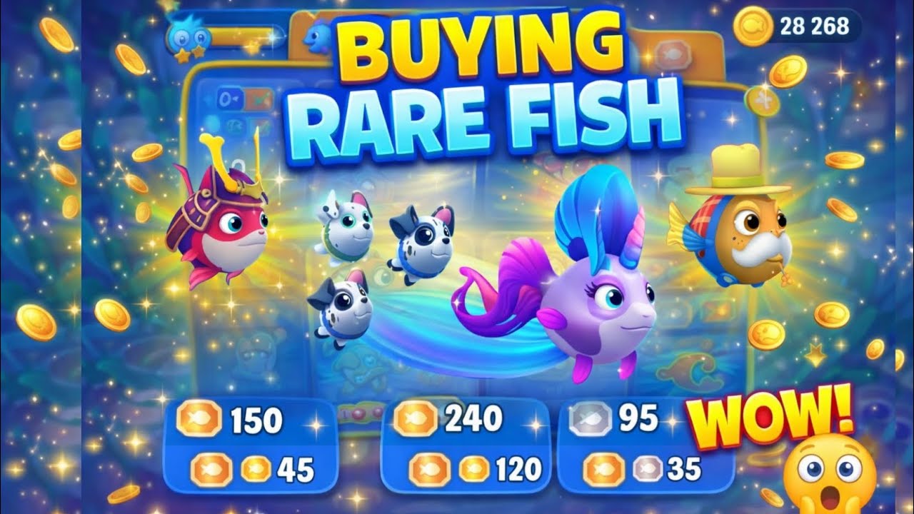 BUYING SPECIAL FISHES 🐟 | Fishdom Gameplay 🐠 
