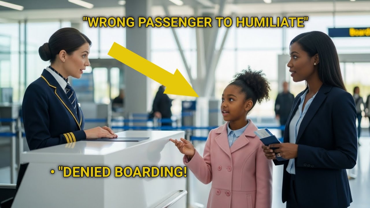 8-Year-Old Black Billionaire Girl Shuts Down Airport Discrimination!