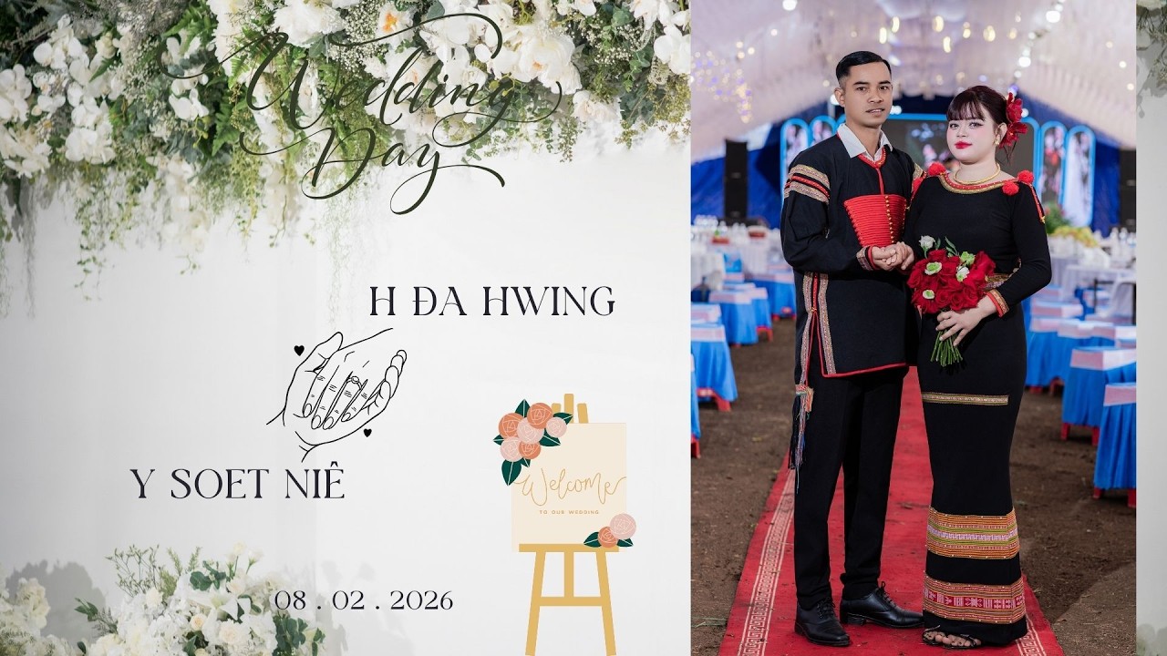FULL ĐÁM CƯỚI H ĐA HWING & Y SOET NIÊ | 08.02.2026 | YA MING KIU MEDIA