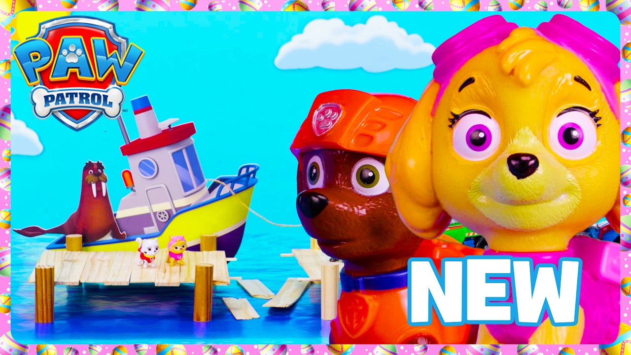 Broken Bridge! Zuma and Skye Rush To The Rescue | PAW Patrol: Toy Play | Compilation