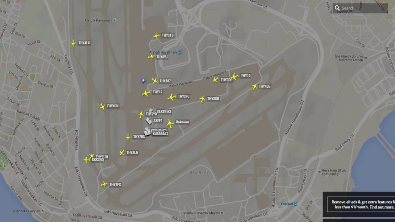 Atatürk havalimanında sıradan bir gün... ltba ground atc