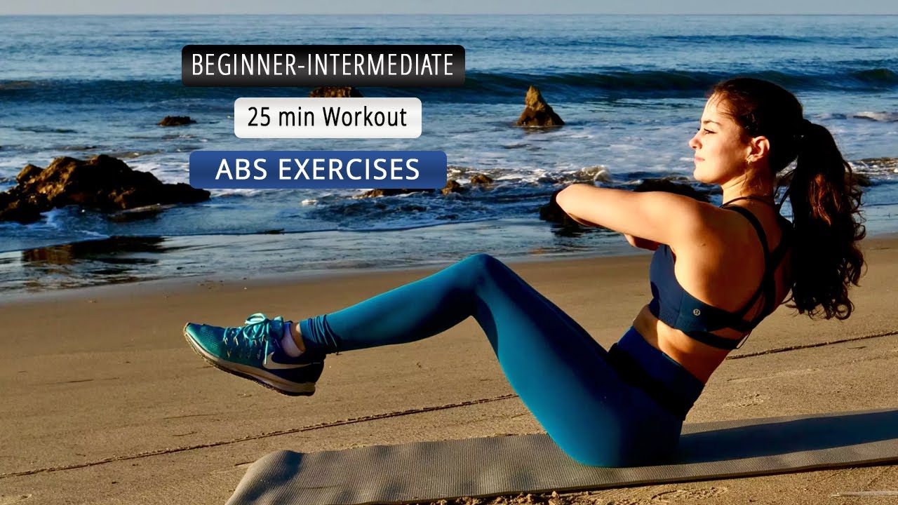 25 min Ab Exercises - Day 8 of Build & Burn Series