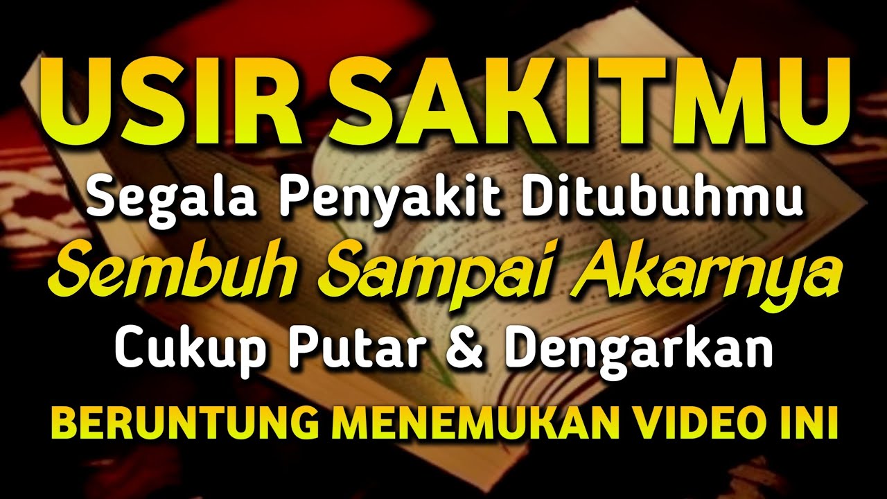 DOA PENYEMBUH SEGALA PENYAKIT, INSYAALLAH SAKIT DITUBUHMU SEMBUH | Sayyid Azim