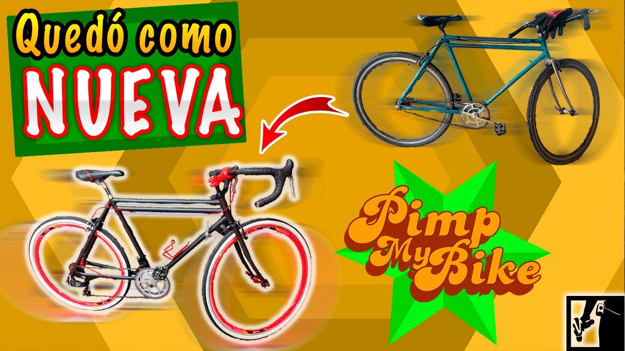 🚴  ENCHULAME la bici 🚴.  Cómo pintar una bicicleta || Restauración de bicicleta || Los Bestauradores