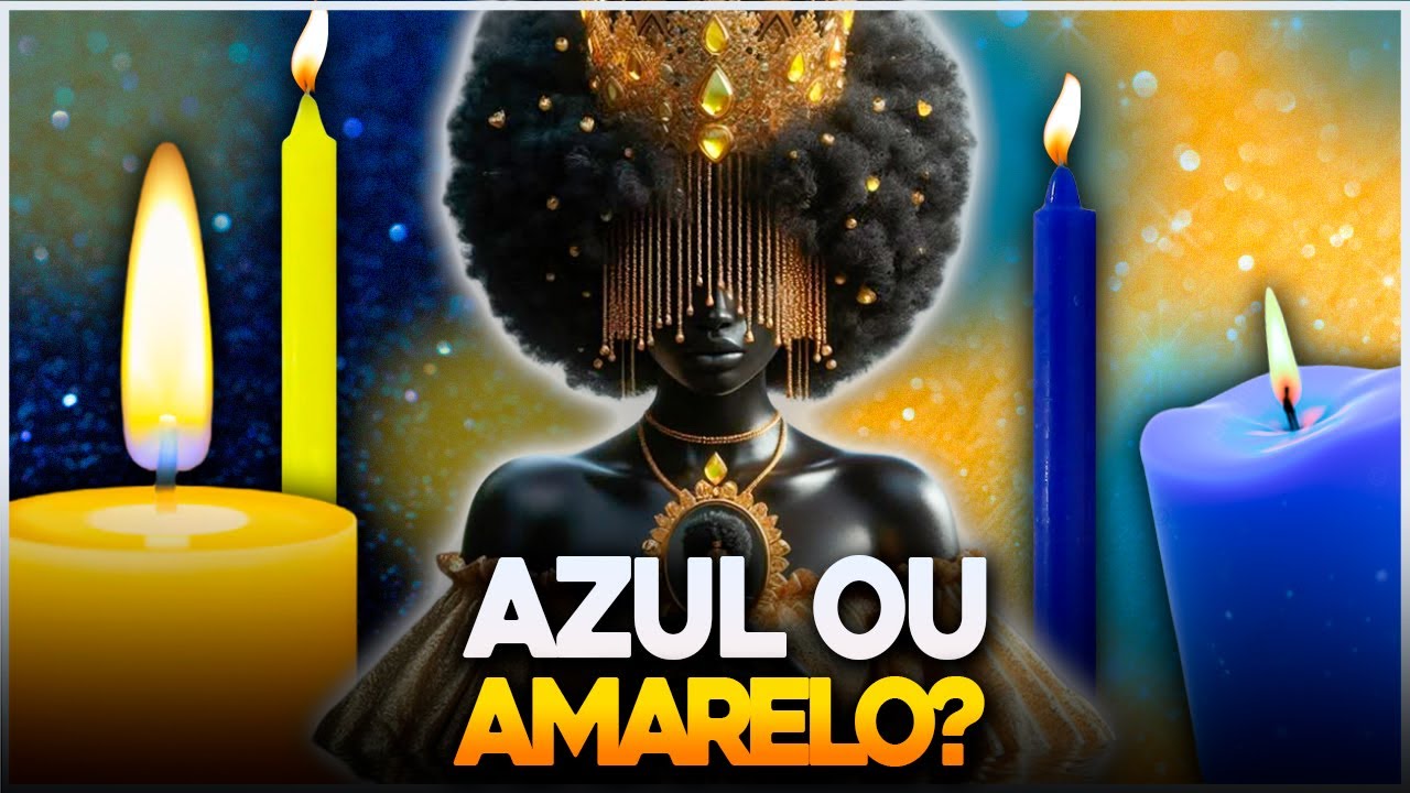VELA AMARELA OU AZUL PARA OXUM?