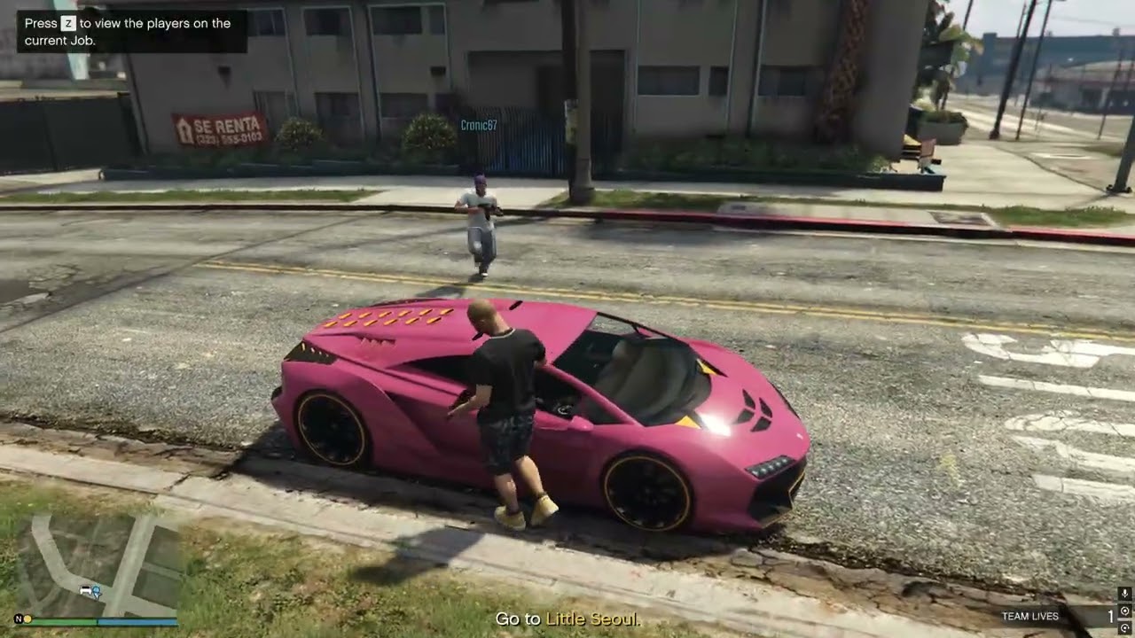 Playing GTA online for the first time ever