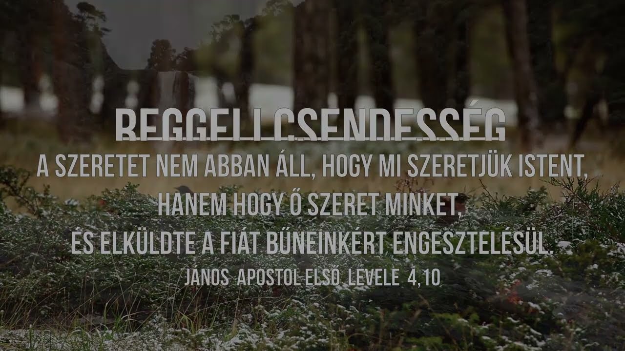 A SZERETET TELJESSÉGE || REGGELI CSENDESSÉG - 2026.03.13