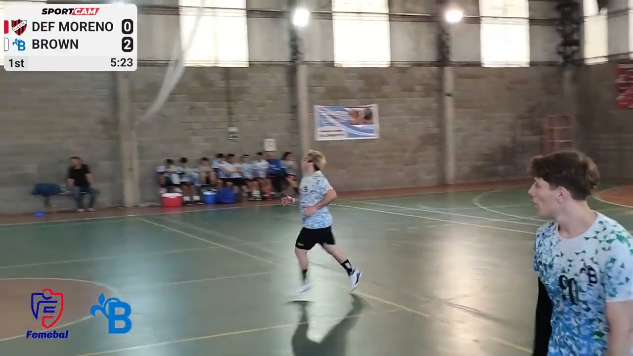 5 OCTUBRE 2024 JUNIORS DEF MORENO VS BROWN PRIMER TIEMPO