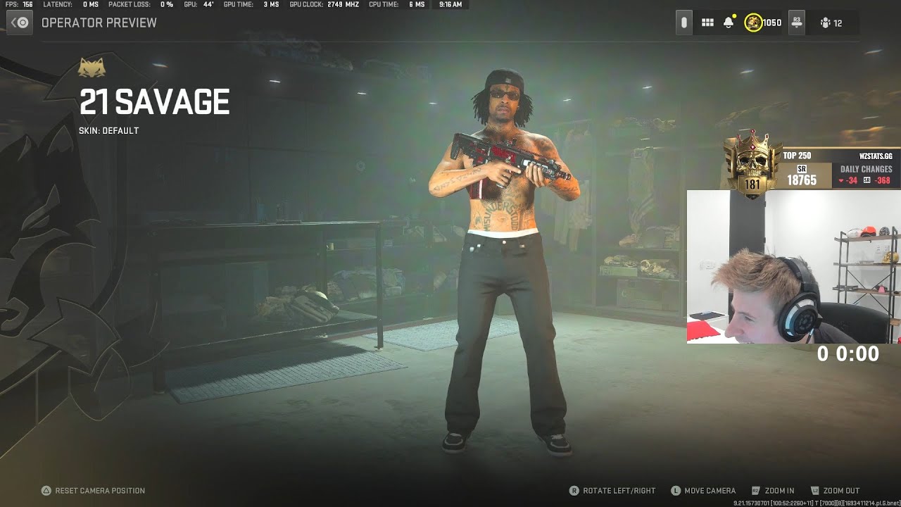 THEY ADDED A 21 SAVAGE OPERATOR BUNDLE INTO WARZONE😳