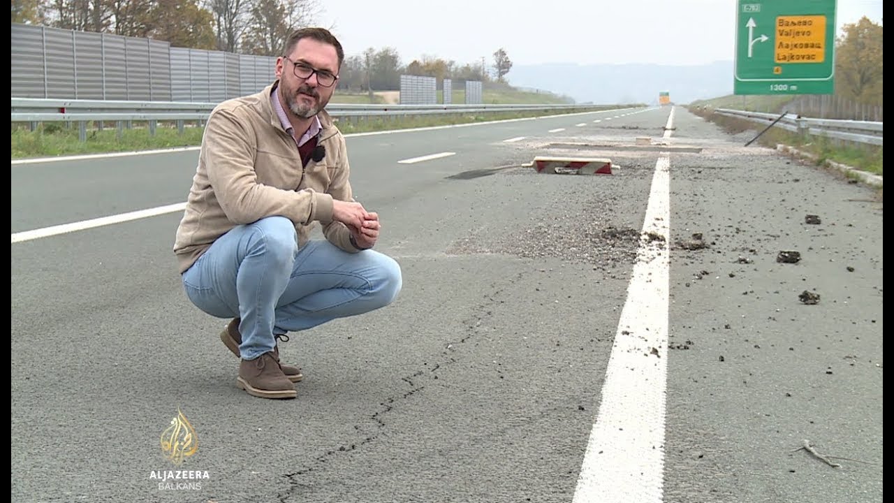 Srbija: Autoput propada i prije upotrebe