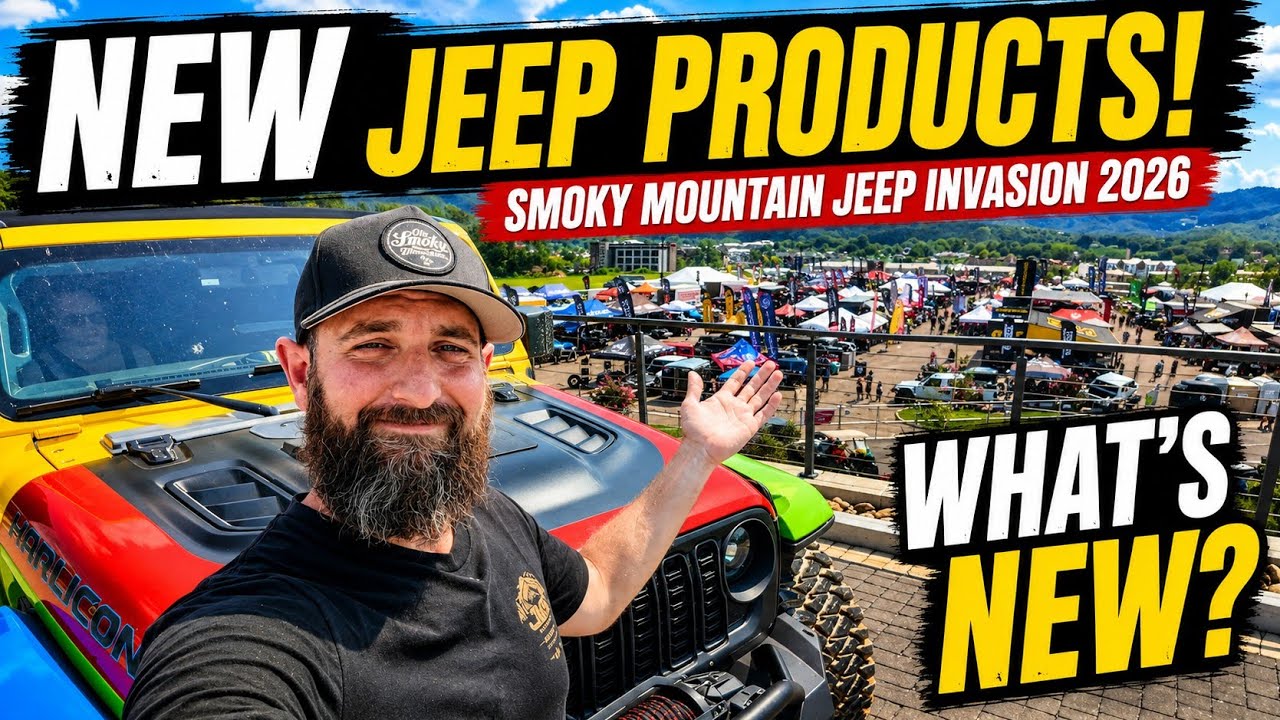 I Found the NEWEST Jeep Products at the 2026 Smoky Mountain Jeep Invasion!