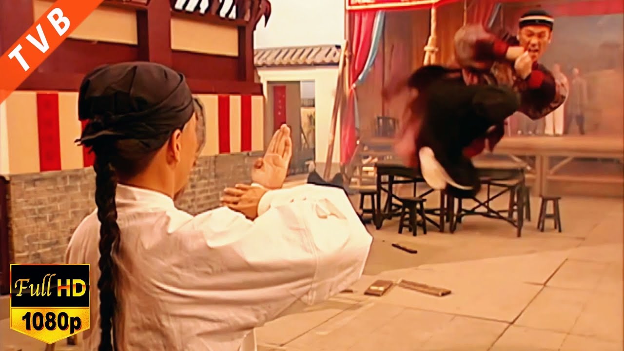 满洲第一勇士登门踢馆，咏春高手退无可退，被迫出手与之一战！【佛山赞师傅】#梁赞#霍元甲#元彪