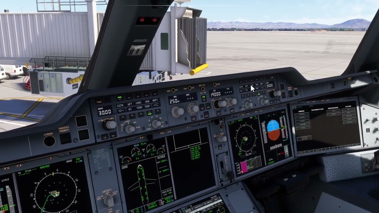 Inibuilds A350 on Sim Update 5 beta on XBOX MSFS 2024