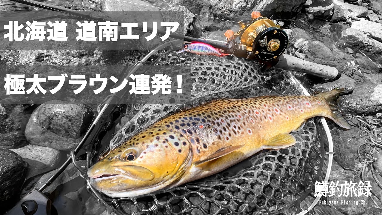 【爆釣しました】極太ブラウントラウトが次々と！？北海道道南エリアの渓流の旅 / Megabass ONETEN LBO が活躍