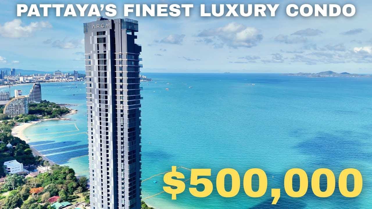 I Toured The BEST LUXURY Condominium in Pattaya... Arom Wongamat! MUST WATCH!