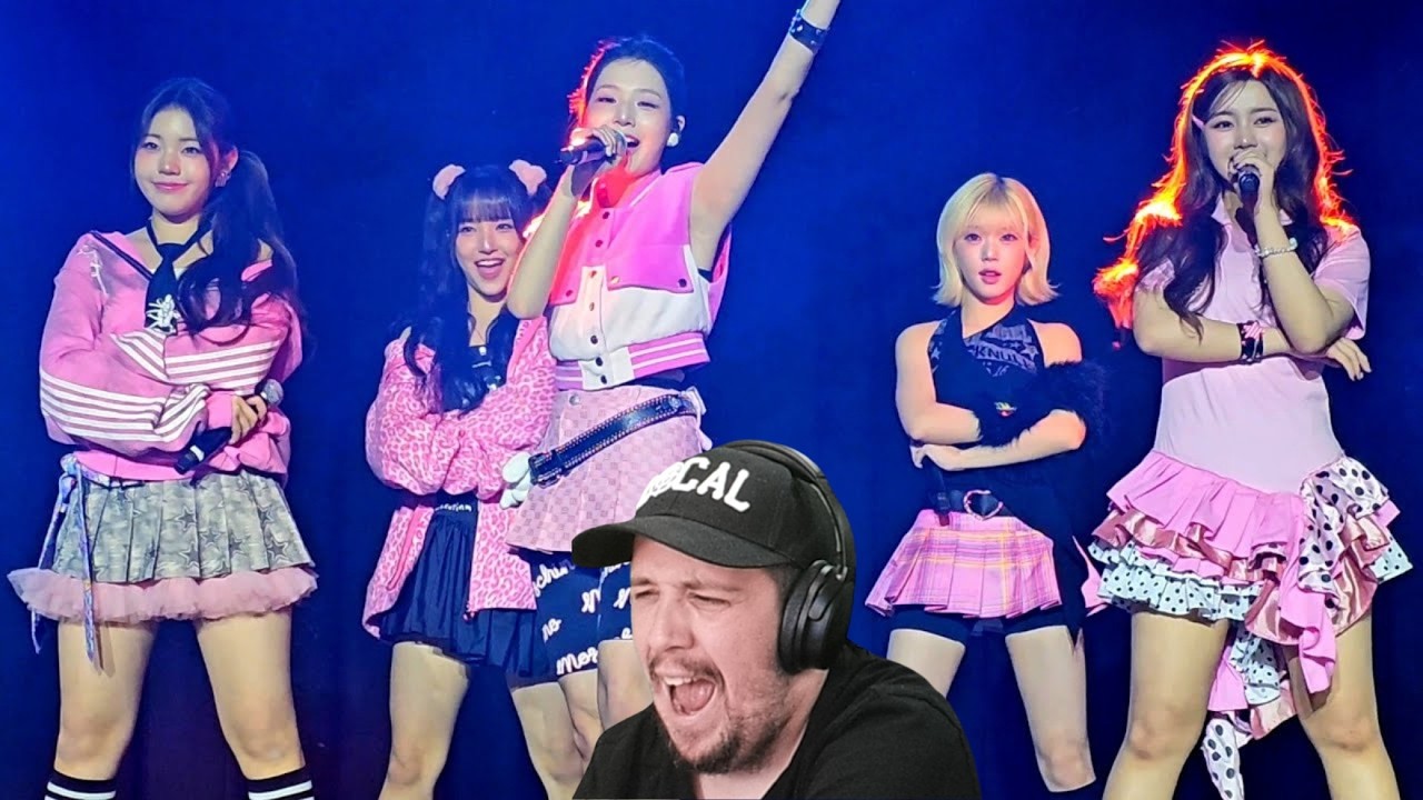 Espy Reacts To UNIS | Baby Cover Live Performance in CLEVELAND OHIO, GLOBE IRON