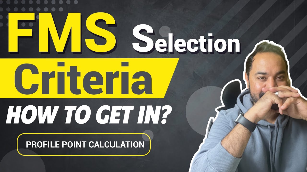 FMS Selection Criteria | How to get in? | Profile Point Calculation