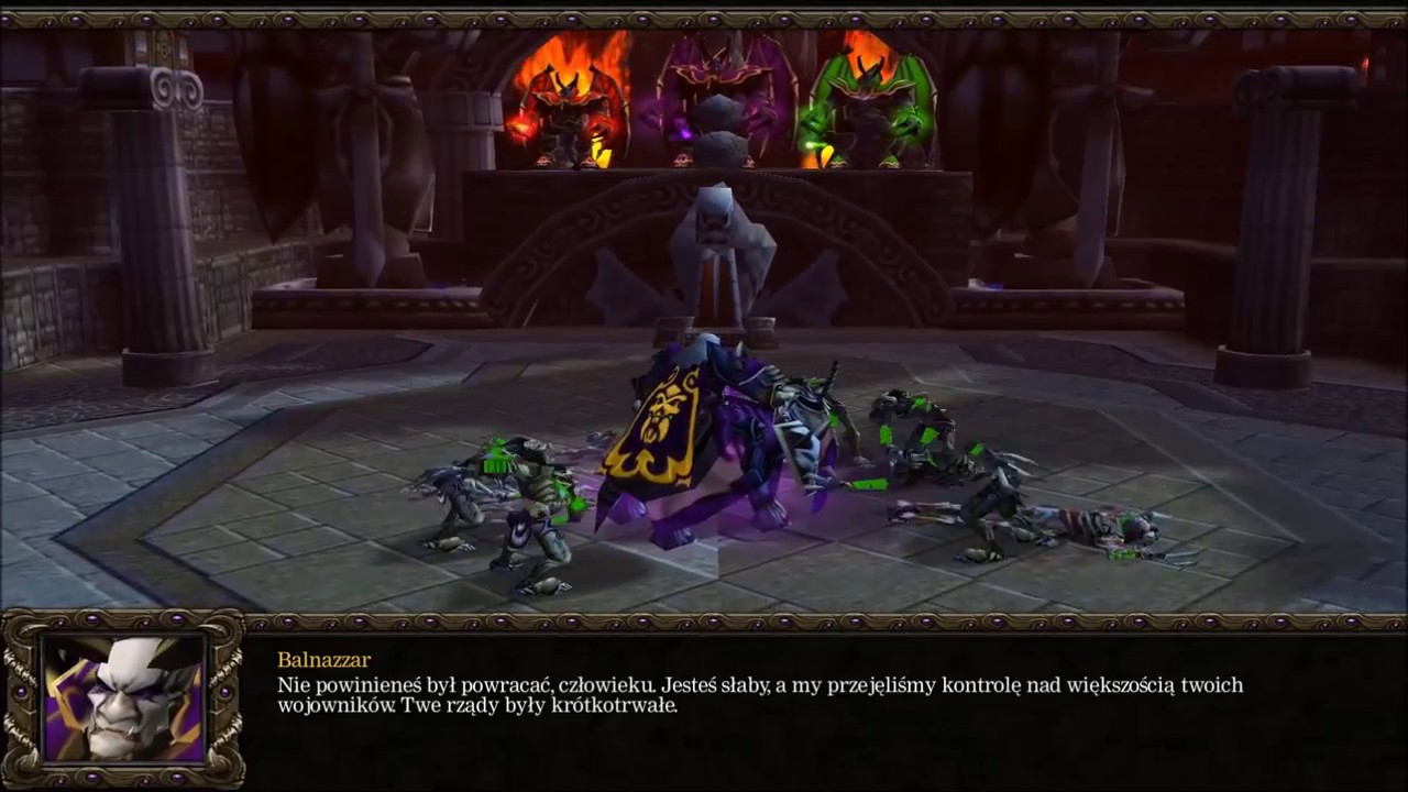 Warcraft III The Frozen Throne: Kampania nieumarłych - wszystkie przerywniki