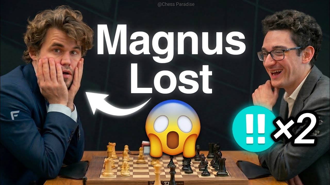 Magnus Carlsen Lost By 2 Brilliant Moves!!!
