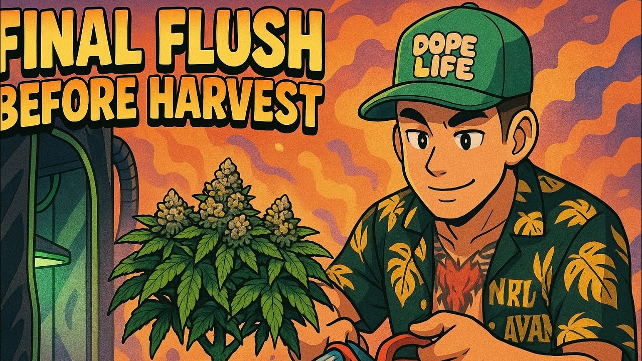 Final Flush Before Harvest &ndash; Boost Flavor and Potency! 🌱💥