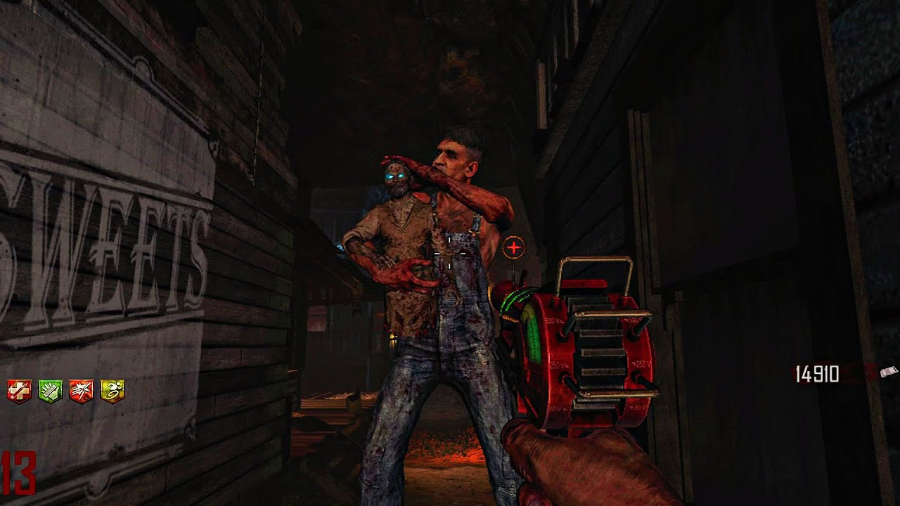 BLACK OPS 2 ZOMBIES: BURIED GAMEPLAY! (NO COMMENTARY)
