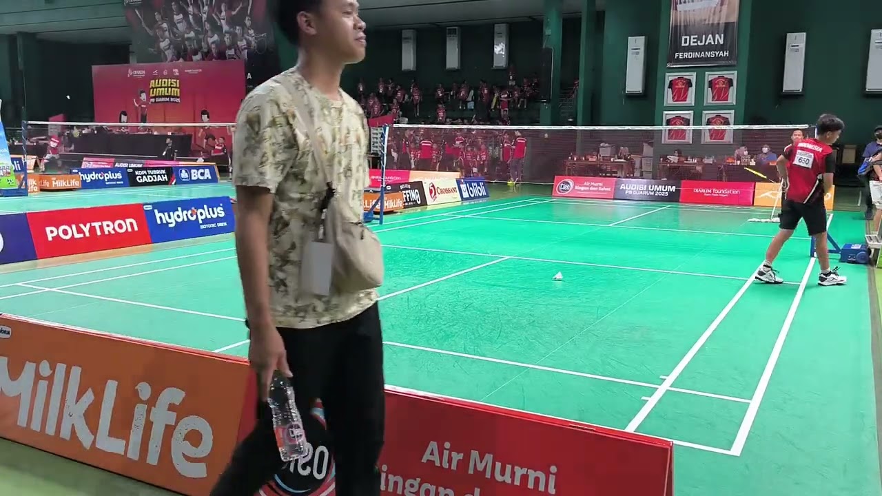 Screening audisi Djarum 2025 (pertandingan 1)