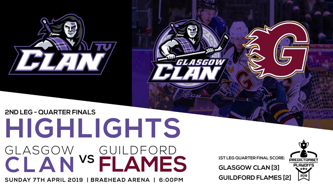 Glasgow Clan vs Guildford Flames 7/4/19