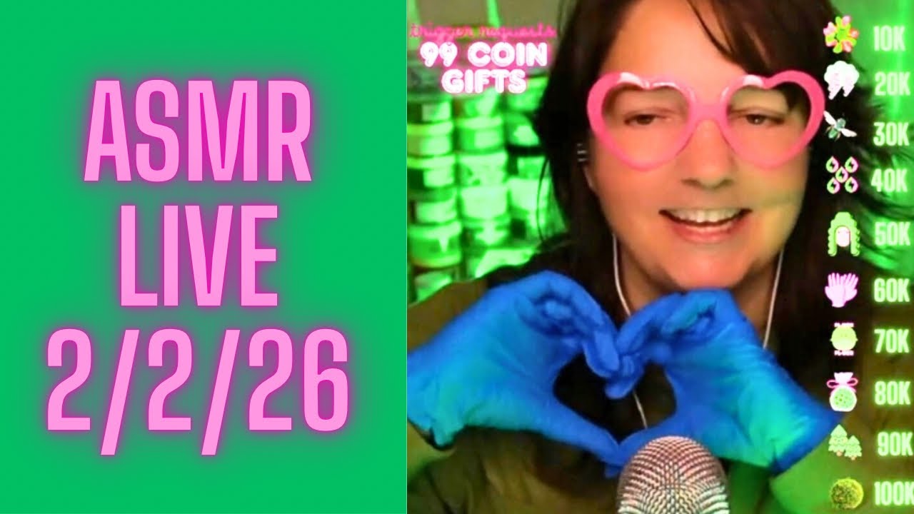Dr. Jen Gloves, Seaside Gulls, & Slo-mo Pluck & Cut ASMR. Multi Trigger, Whispering, + Music. 💚