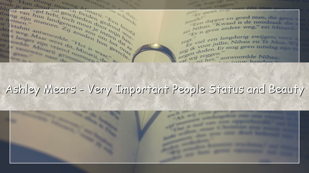 Ashley Mears &ndash; Very Important People: Status and Beauty | Audiobook