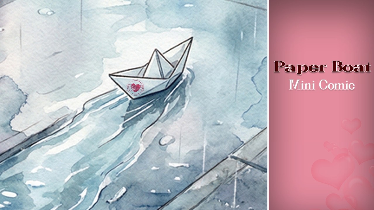 Paper Boat Valentine: A Tiny Love Story ⛵️❤️
