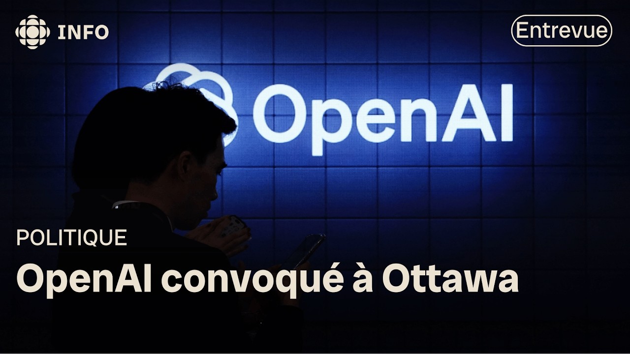 Des représentants d'OpenAI convoqués à Ottawa