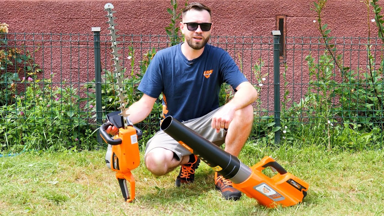 Noi la RURIS! Suflanta Ruris SF1345e si Foarfeca de gard viu Ruris RF5345e