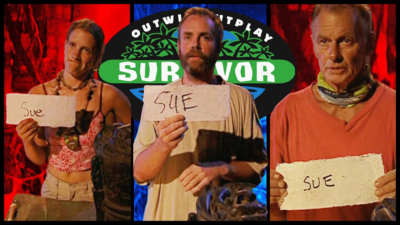 Richard Hatch vs Kelly Wiglesworth vs Rudy Boesch When Voting Everyone Out - Survivor: Borneo
