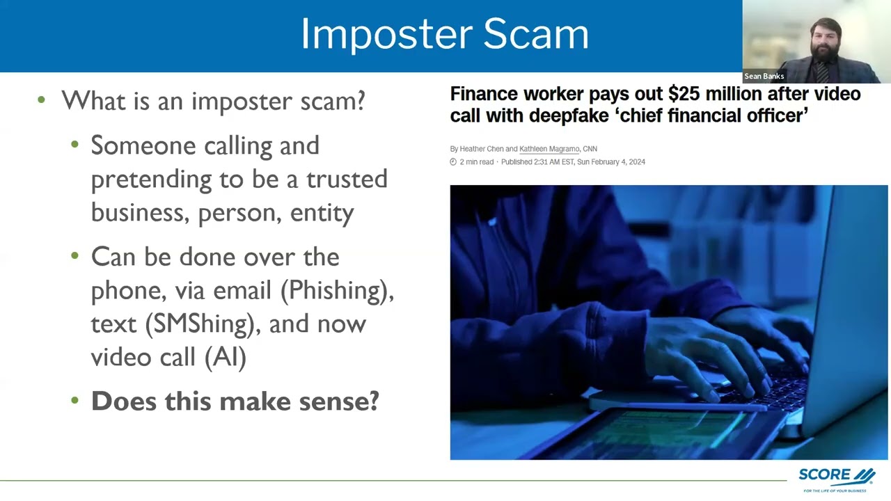 Combating Fraud as a Small Business 1/8/26