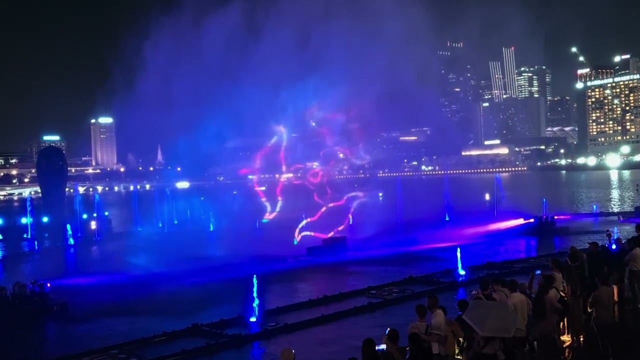 Spectre Light Show at The Marina Bay Sands, Singapore