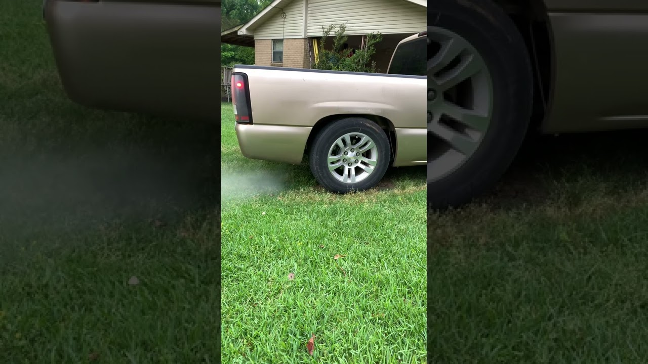 5.3 with btr truck Norris cam with borla xr1 muffler long tube headers no cats