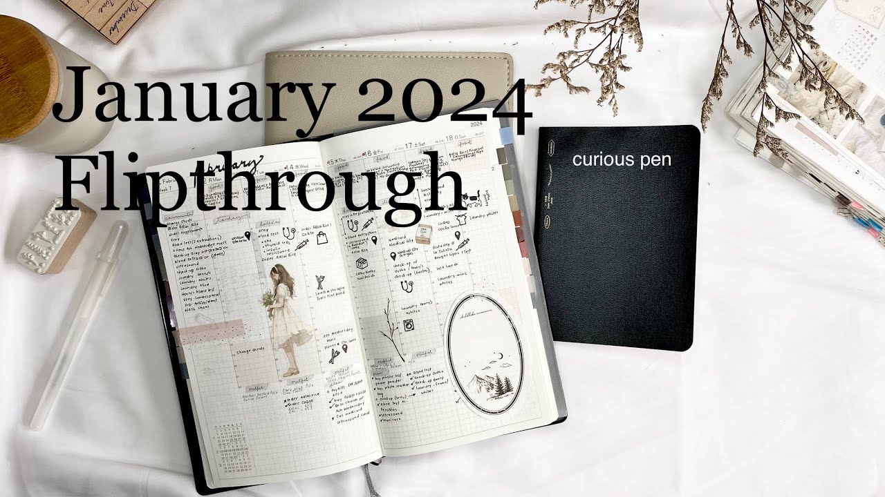 Stalogy Notebook + Nolty planner | Jan Flipthrough| Curious Pen