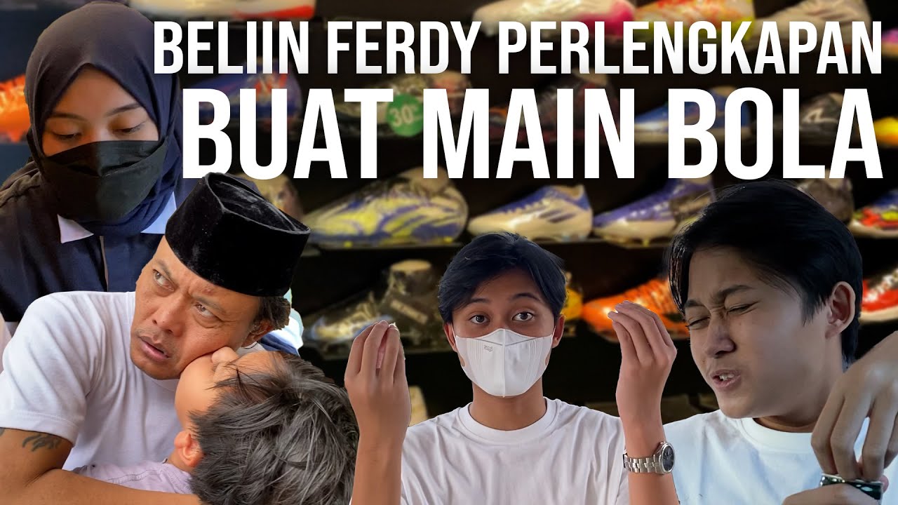 FERDY BAKALAN JADI PEMAIN BOLA SIAP TANDING