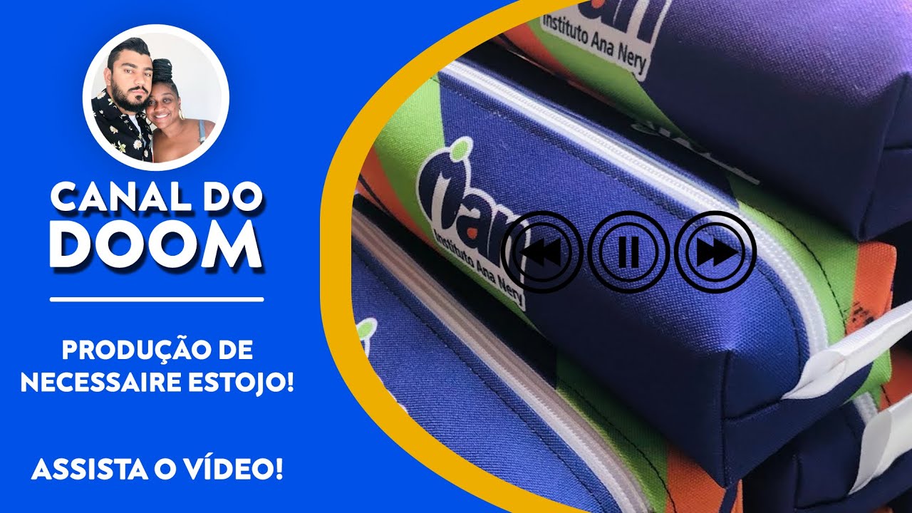 Mostrando os estojos prontos! Pedido de 20 estojos!