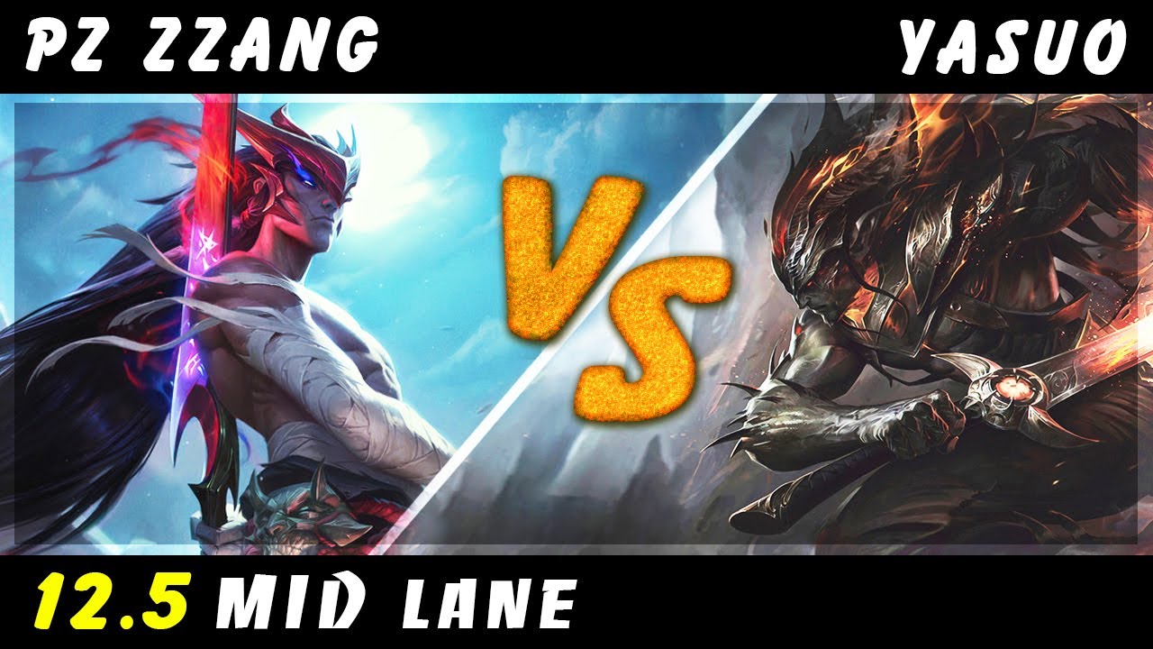 Pz Zzang - Yone vs Yasuo MID Patch 12.5 - Yone Gameplay