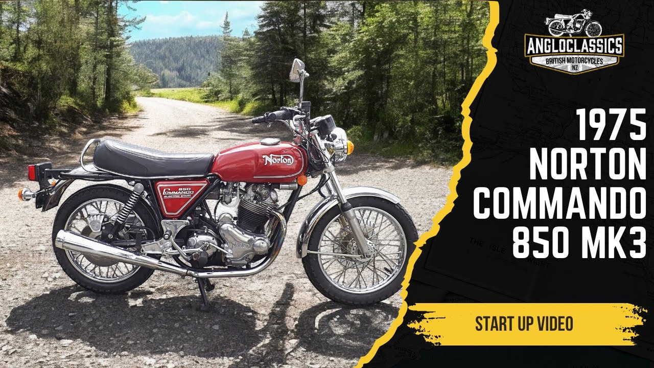 1975 Norton Commando Mk3 850 Electric Start