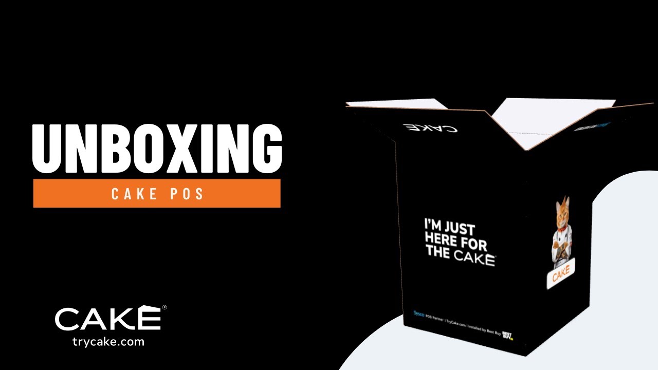 CAKE POS Unboxing