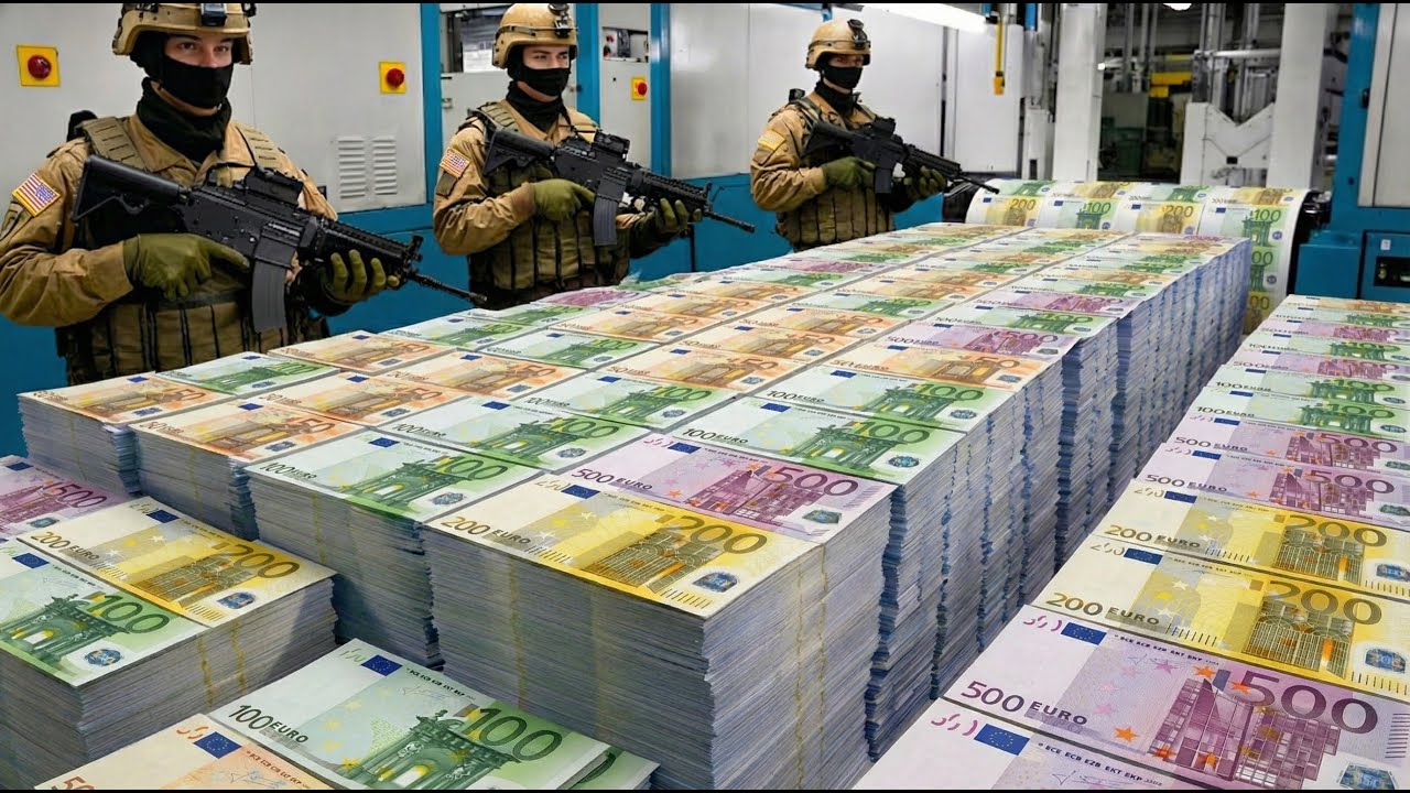 How Money Is Made in Europe 💶 | Inside the Cash Printing Process | Full Explained
