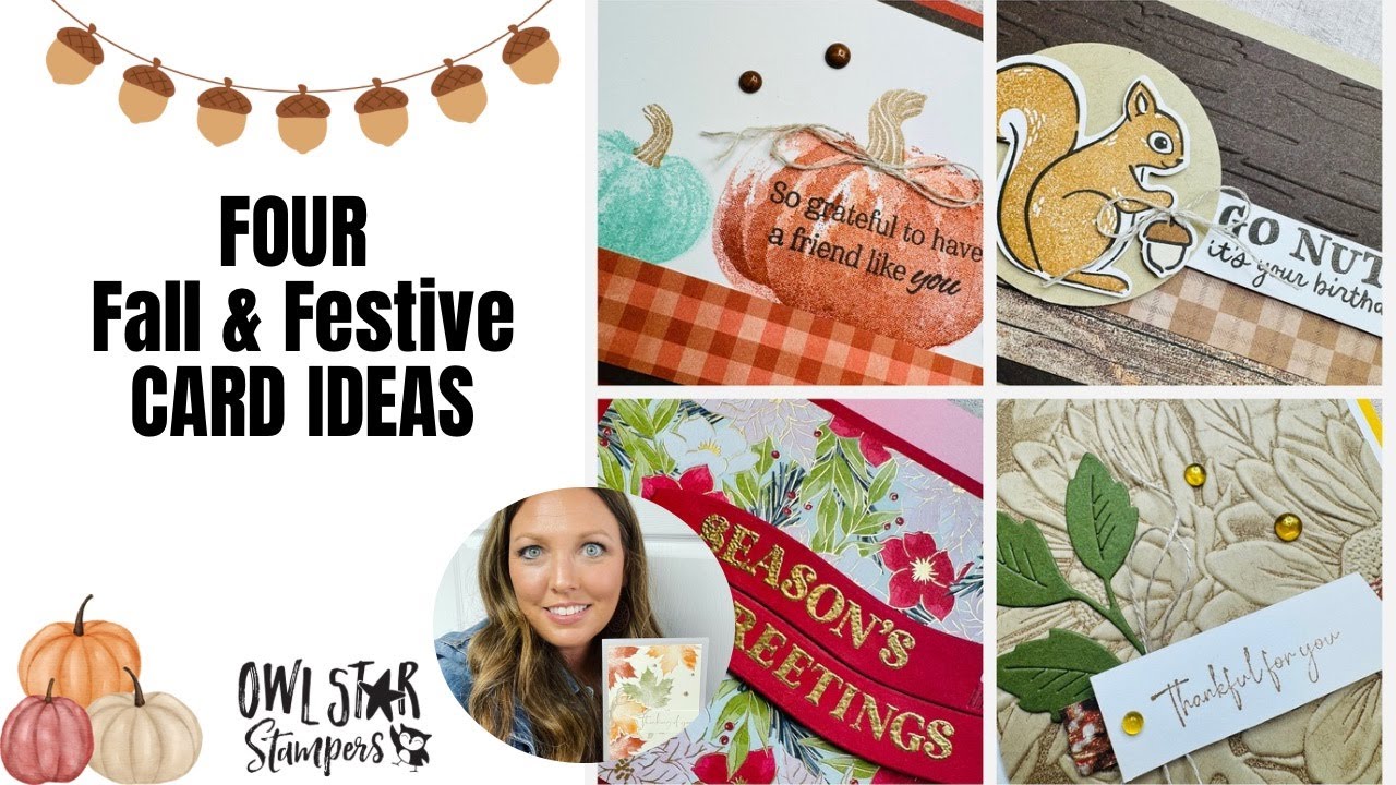 From Fall to Festive Stampin’ Up! Card Class